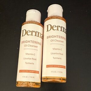 2 Dermasil Brightening Oil Cleanser Vitamin C, Licorice Root & Turmeric